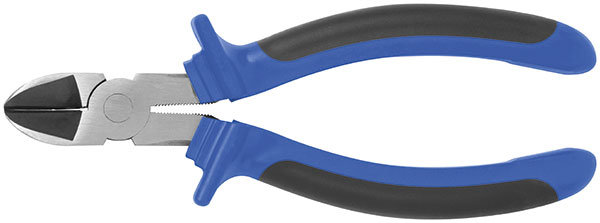 Бокорезы Один двухцветные обрезиненные ручки, полированная сталь 160 мм