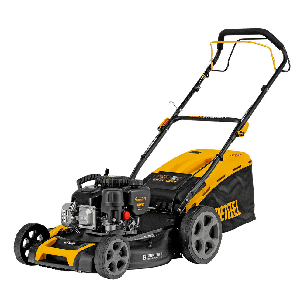 Газонокосилка бензиновая GLR-460SP-ZS, 149 см3, ширина 46 см, привод, травосборник 65 л Denzel (58824)