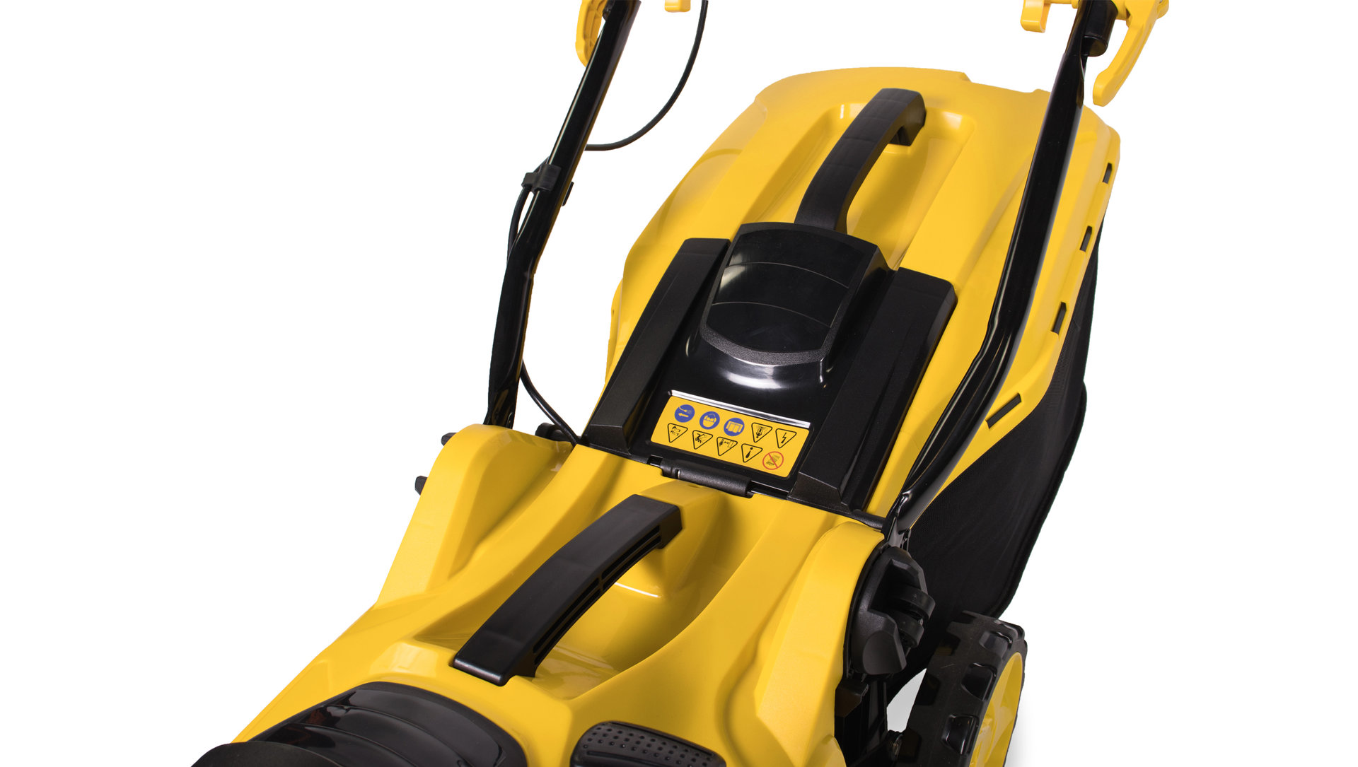 Газонокосилка эл. CHAMPION EM3616 (1,6 кВт пласт.+ткань травосб. 45л ширина 360мм 20-70мм, 11,5кг) (EM3616)