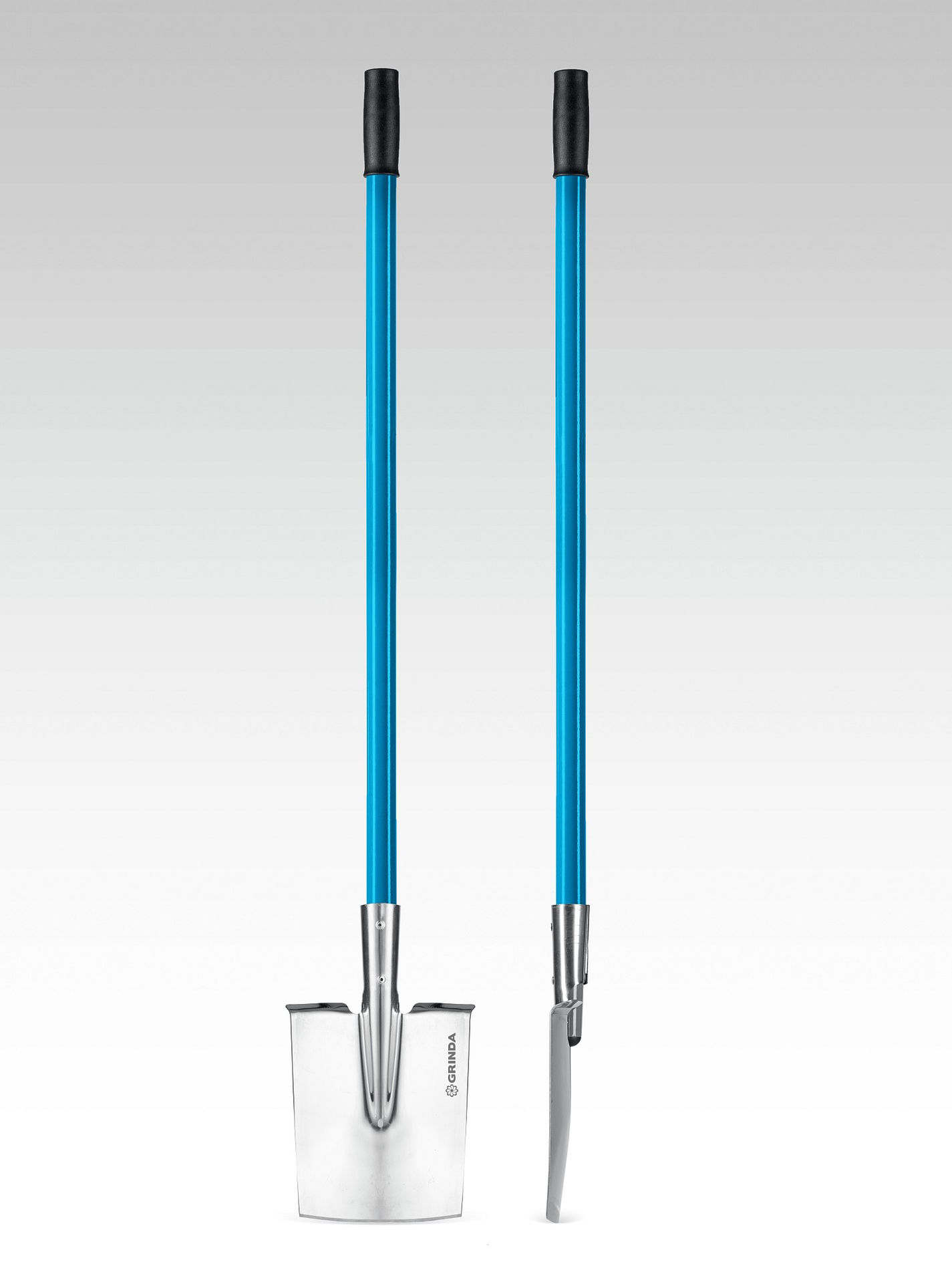 GRINDA WS-3 Лопата дамская штыковая прямоугольная, 200х170х1200мм, алюминиевый черенок, PROLine (421828)