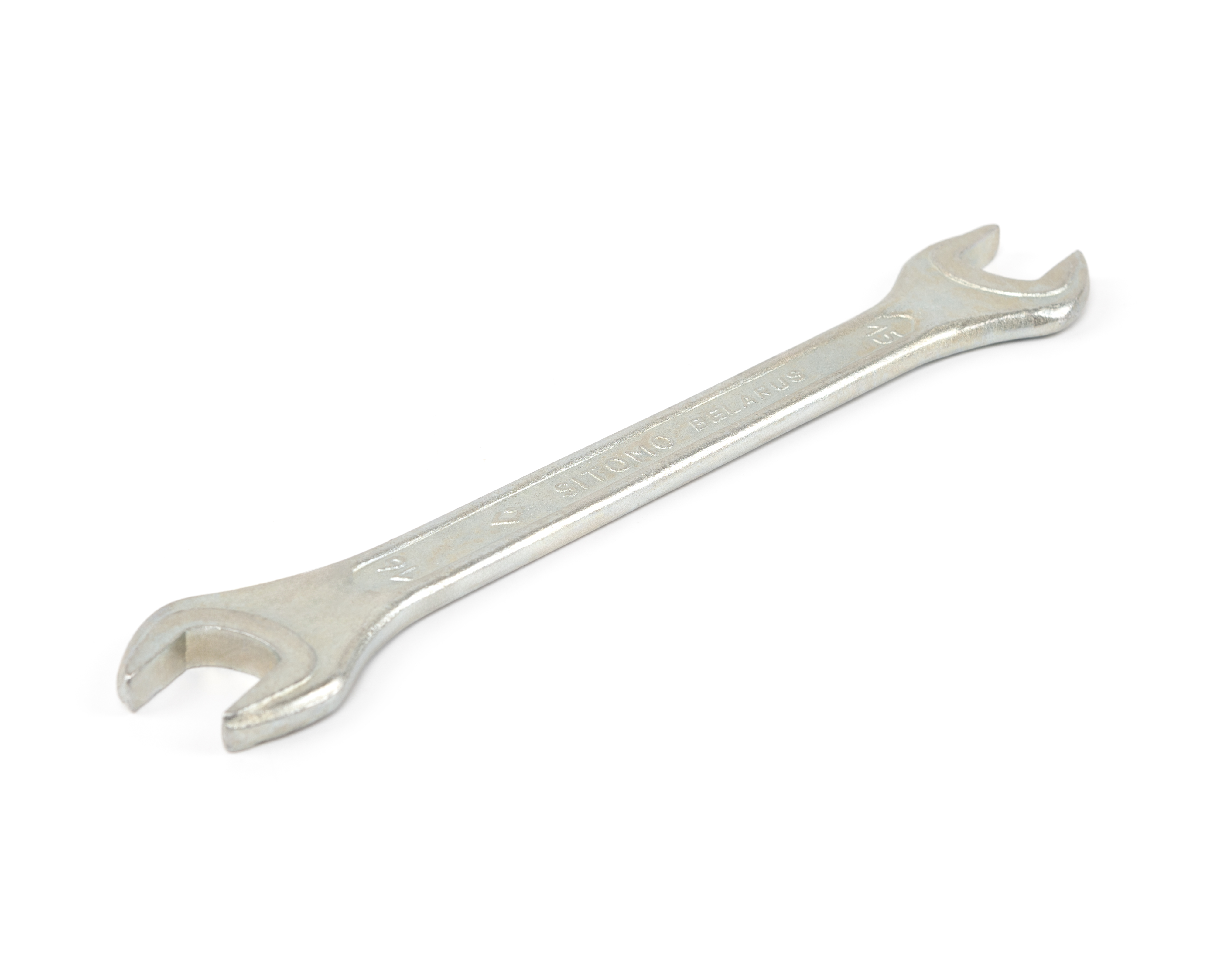 Ключ гаечный рожковый двусторонний 15x16 оцинкованный SITOMO BELARUS