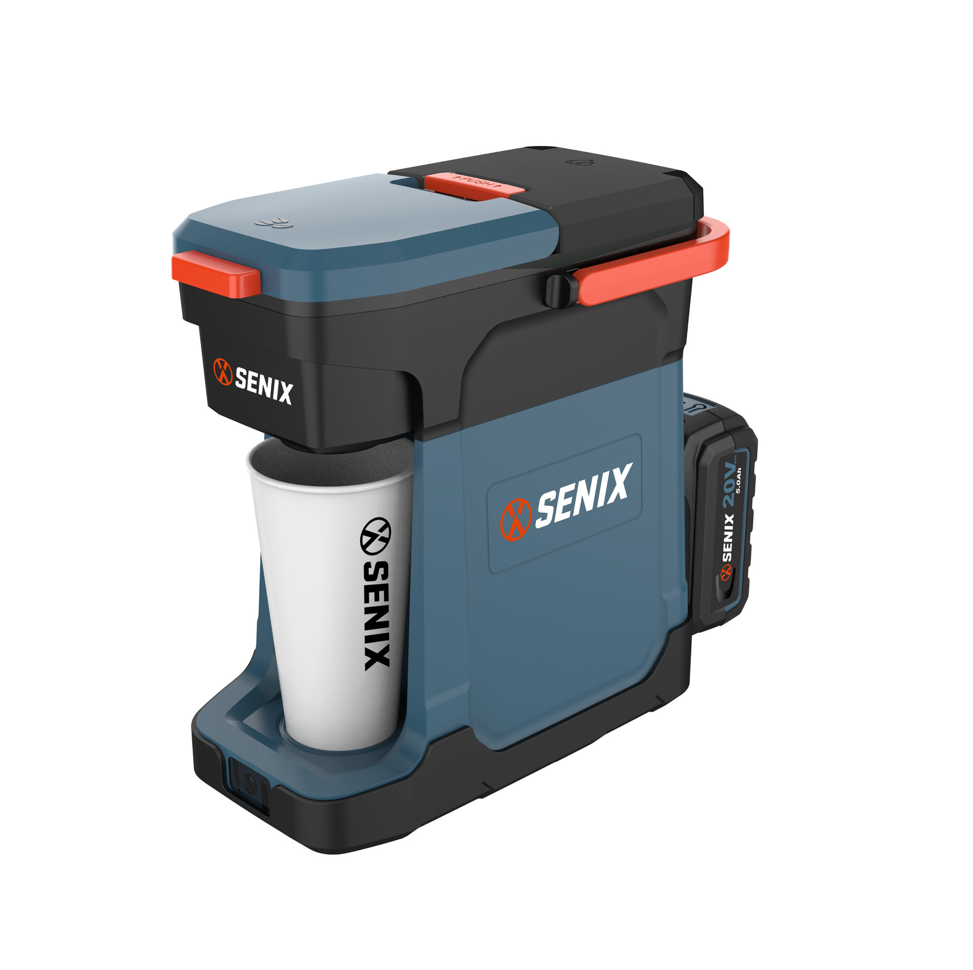 Кофемашина аккумуляторная / сетевая, серия X2, 20В / 230 В электросеть, без АКБ и ЗУ