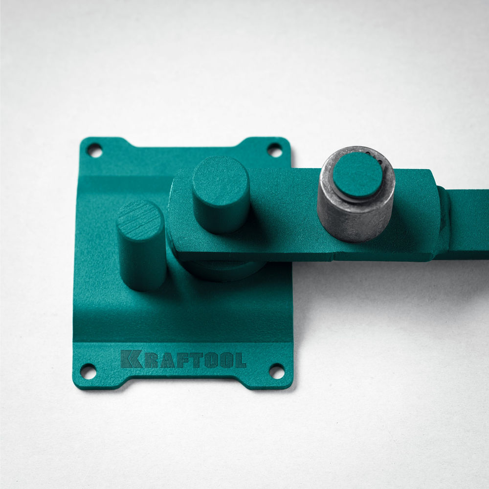 Ручной станок для гибки арматуры 10 EB, плавный гиб, на подшипнике KRAFTOOL 23308