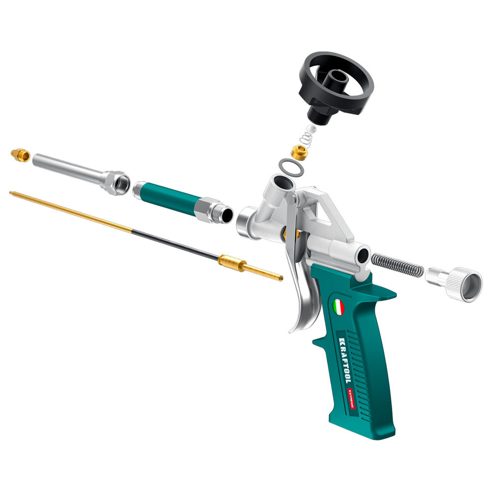 Пистолет для монтажной пены EXTREME, полностью разборный обслуживаемый KRAFTOOL 06800