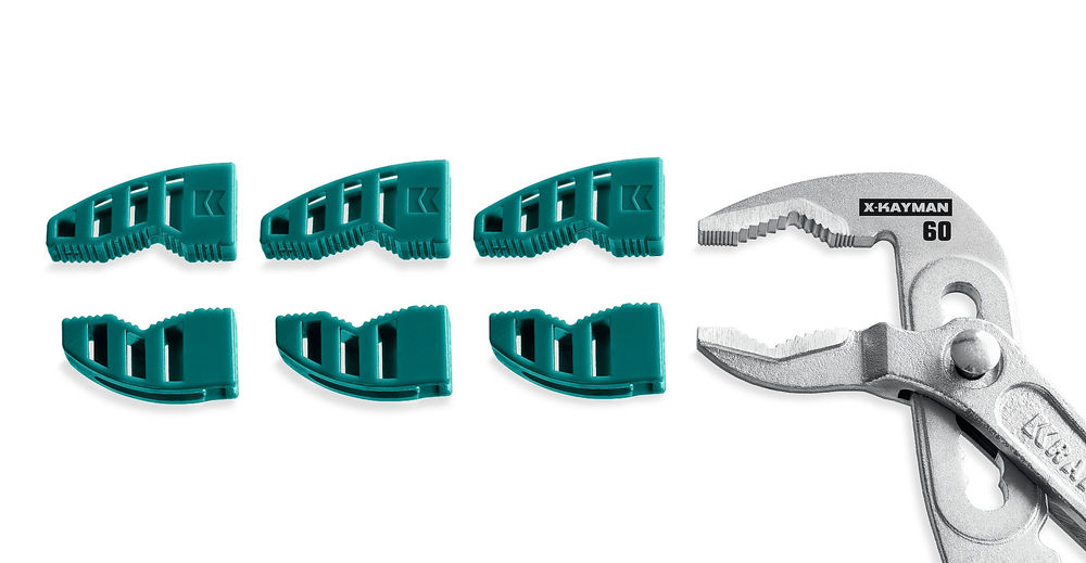 Набор сменных защитных накладок на губки KAYMAN, для клещей 250 мм, 3 пары KRAFTOOL 22354-S3