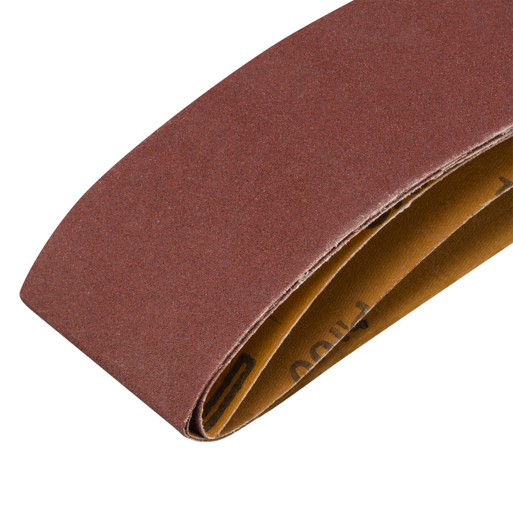 Лента абразивная бесконечная, P 100, 75 х 533 мм, 3 шт Matrix (74284)