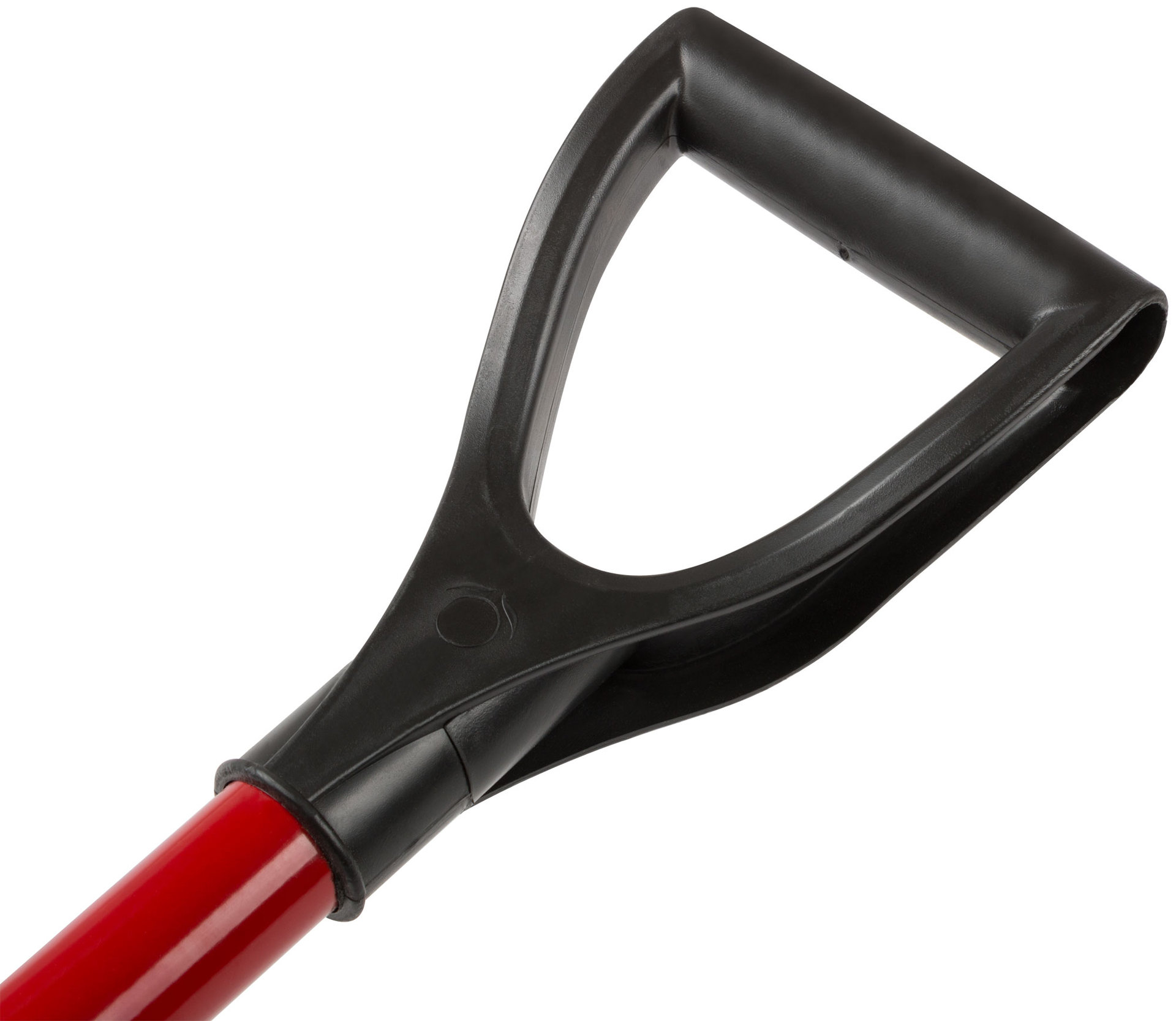 Лопата штыковая изогнутая с металлическим черенком и V-ручкой 195х280х1175 мм (77228)