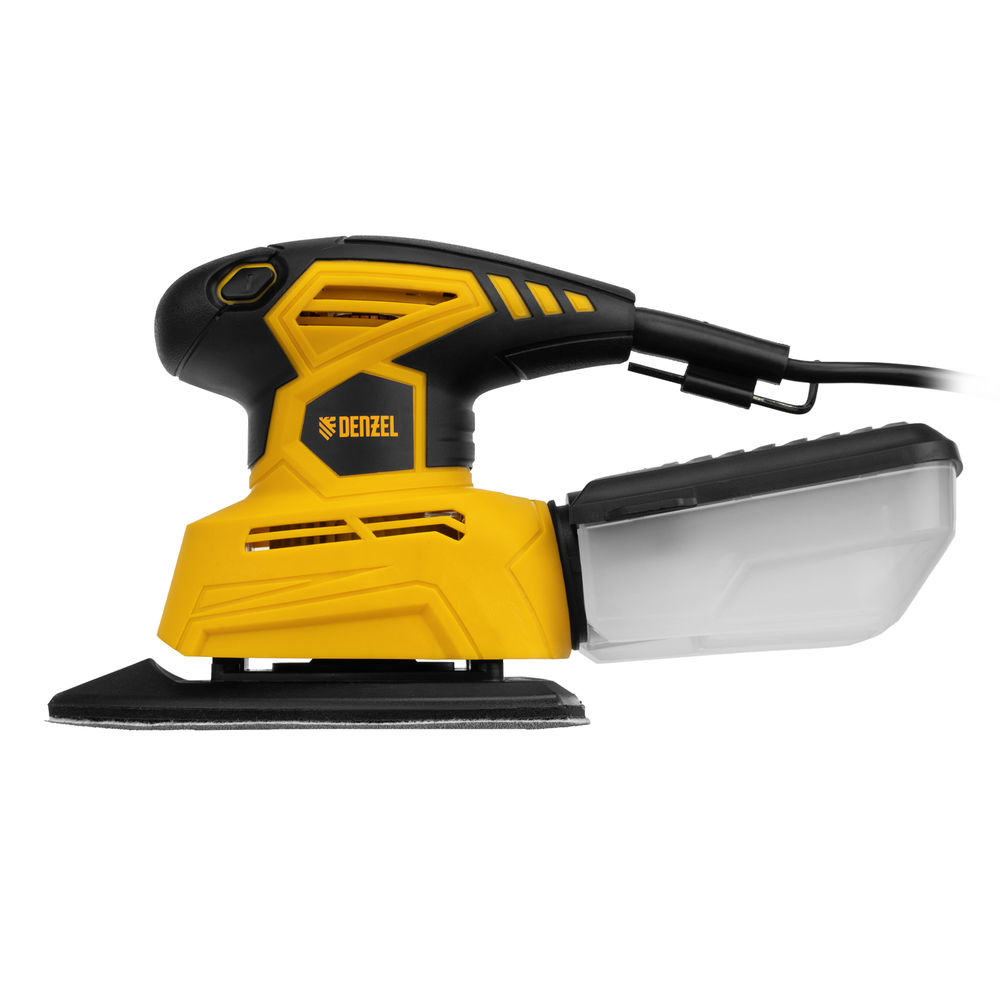 Машина плоскошлифовальная вибрационная 2 в 1 VDS-2, 130 Вт, 14000 об/мин Denzel (27614)