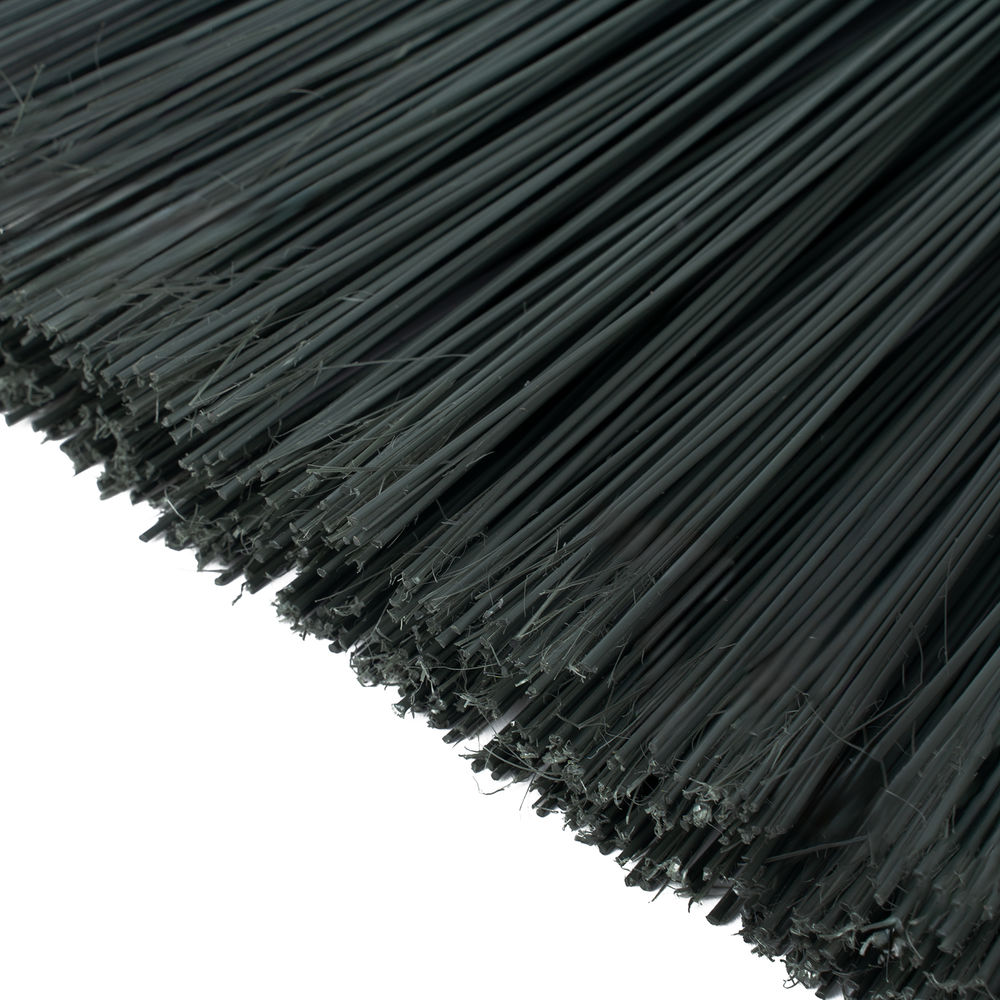 Метла полипропиленовая, 345 х 200 мм, веерная распушенная, без черенка, Сибртех (63229)