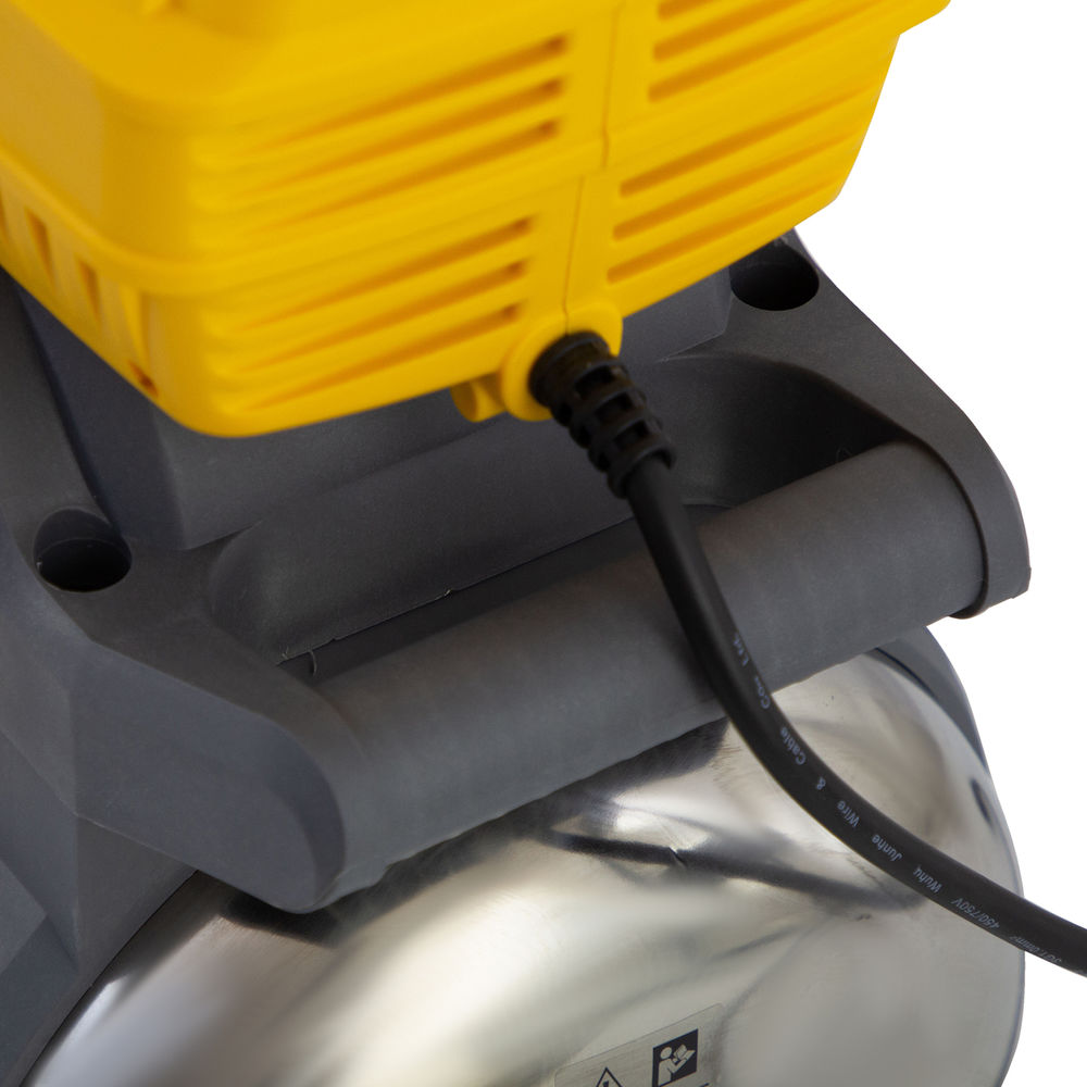 Насосная станция PSХ950X, Х-Pro, 950 Вт, 3300 л/ч, ресивер 24 л, подъем 38 м, нержавейка Denzel (97214)