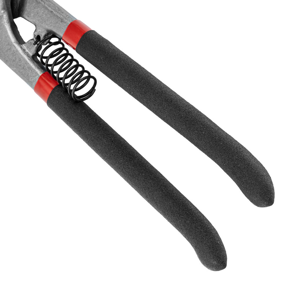 Ножницы по металлу, 250 мм, для фигурного реза, обливные рукоятки Matrix (78317)