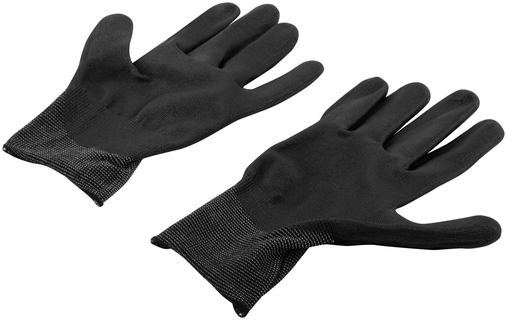 Перчатки трикотажные с ПУ покрытием для точных работ (12477)