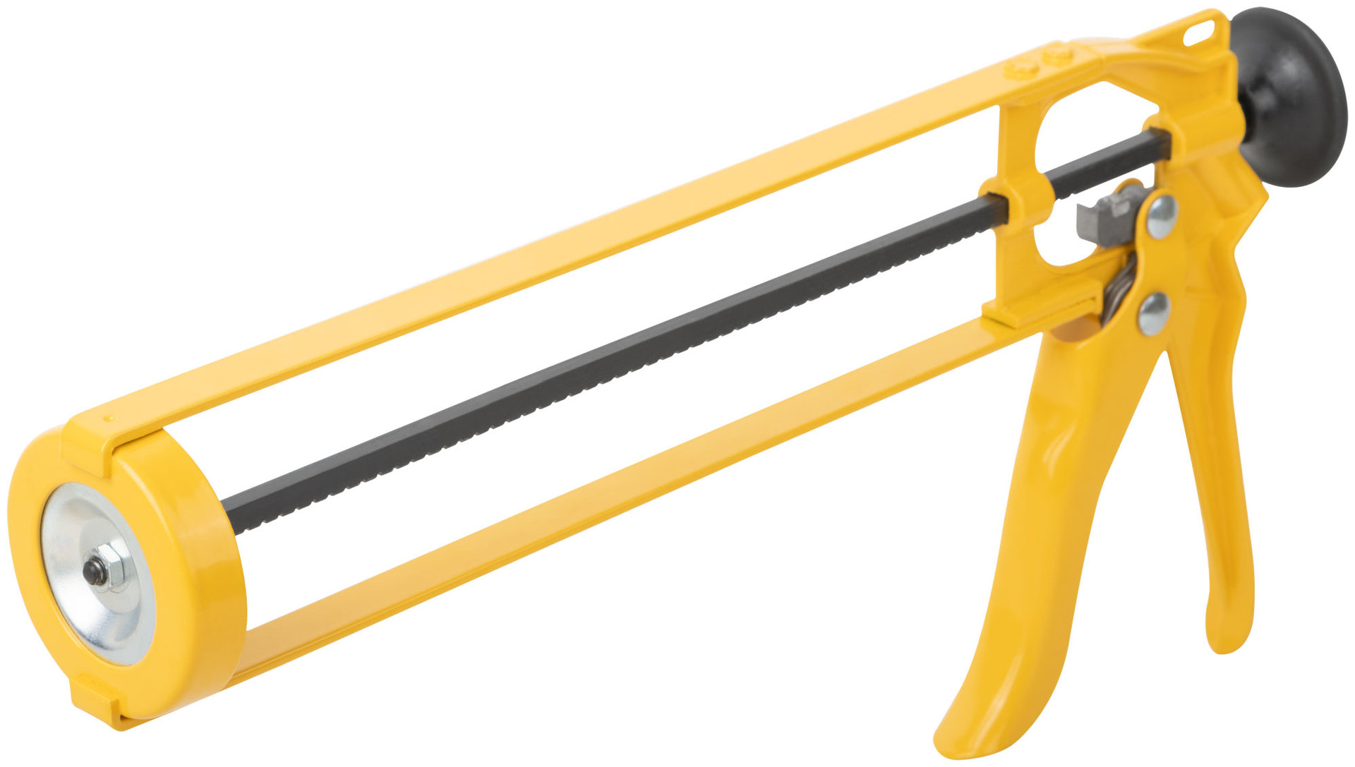 Пистолет для герметика 225 мм скелетный усиленный, магнитный спуск (14227)