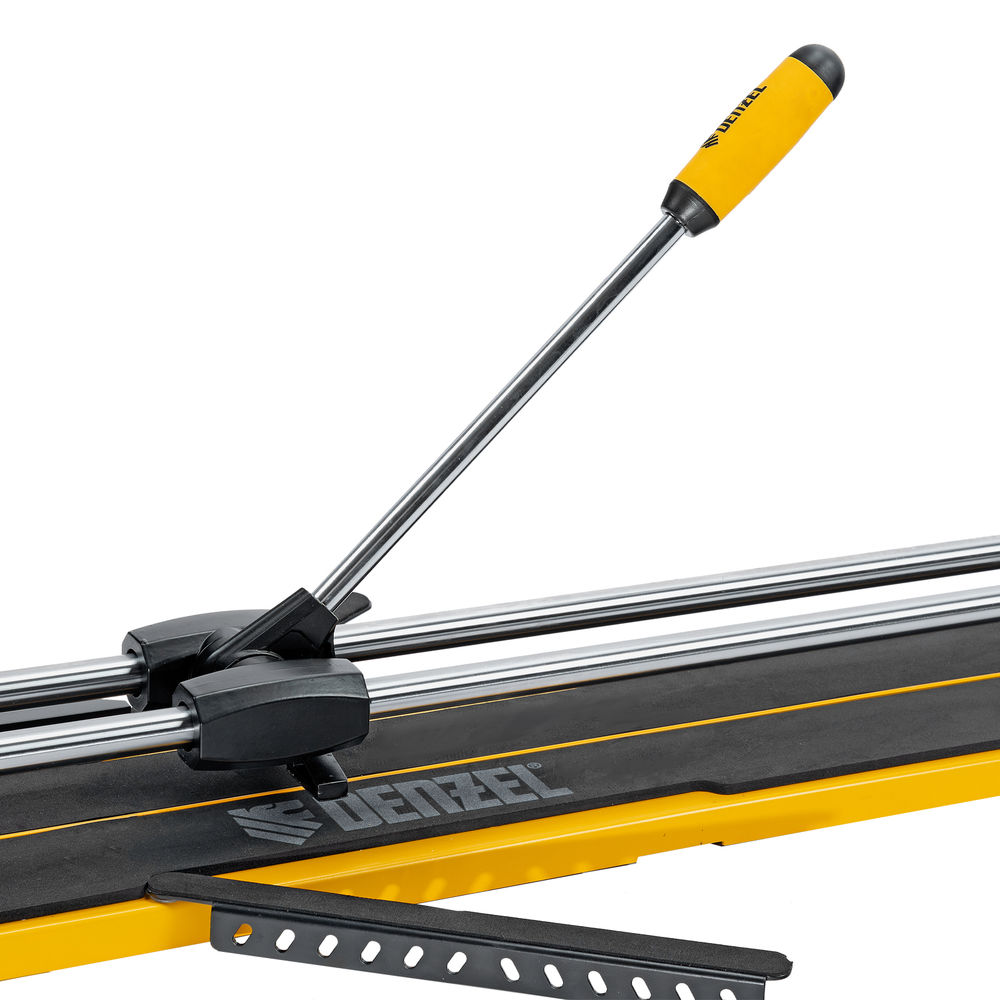 Плиткорез 800х14мм, цельнометал. напр., каретка на подш., стальная станина, рукоятка-пенал Denzel (877010)