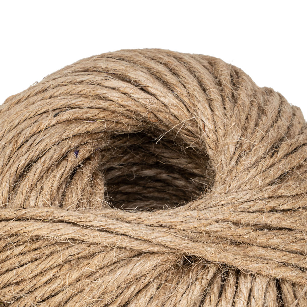 Шпагат джутовый, 2.5 мм, L 60 м, 5-ниточный , Сибртех (93882)