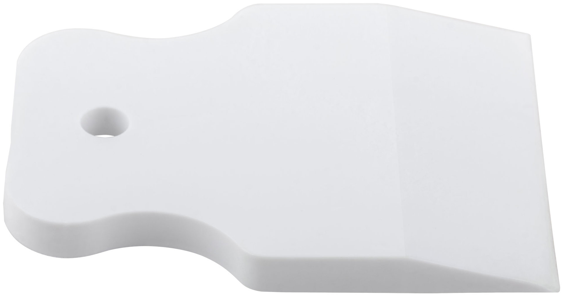 Шпатель резиновый белый 60 мм (06862)