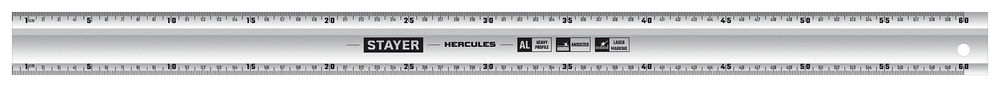 Линейка алюминиевая 0.6 м Professional STAYER 34383-60