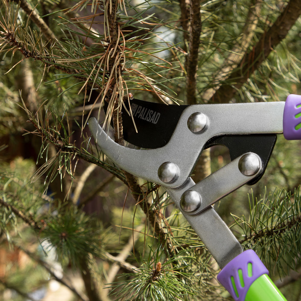 Сучкорез прямого реза, 750 мм, двухрычажный механизм, двухкомпонентные рукоятки, Palisad (60522)