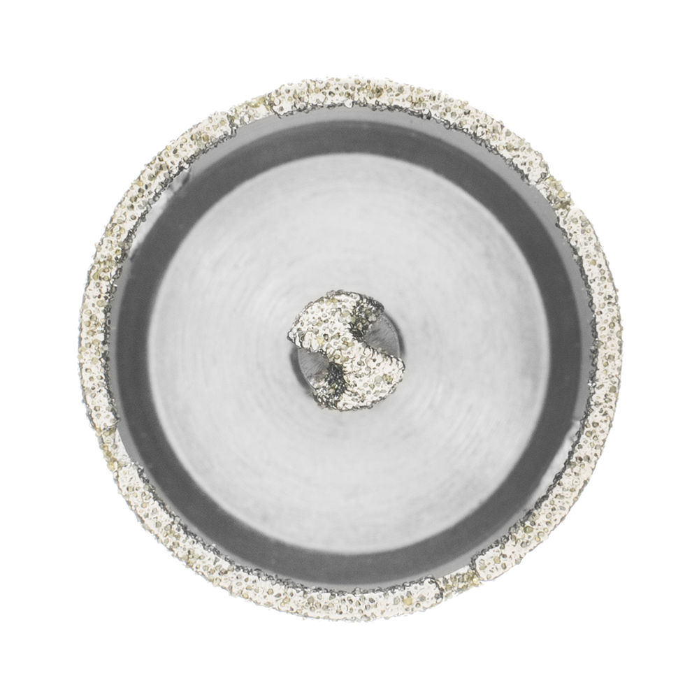 Сверло алмазное по керамограниту, 30 х 67 мм, трехгранный хвостовик Matrix (726303)