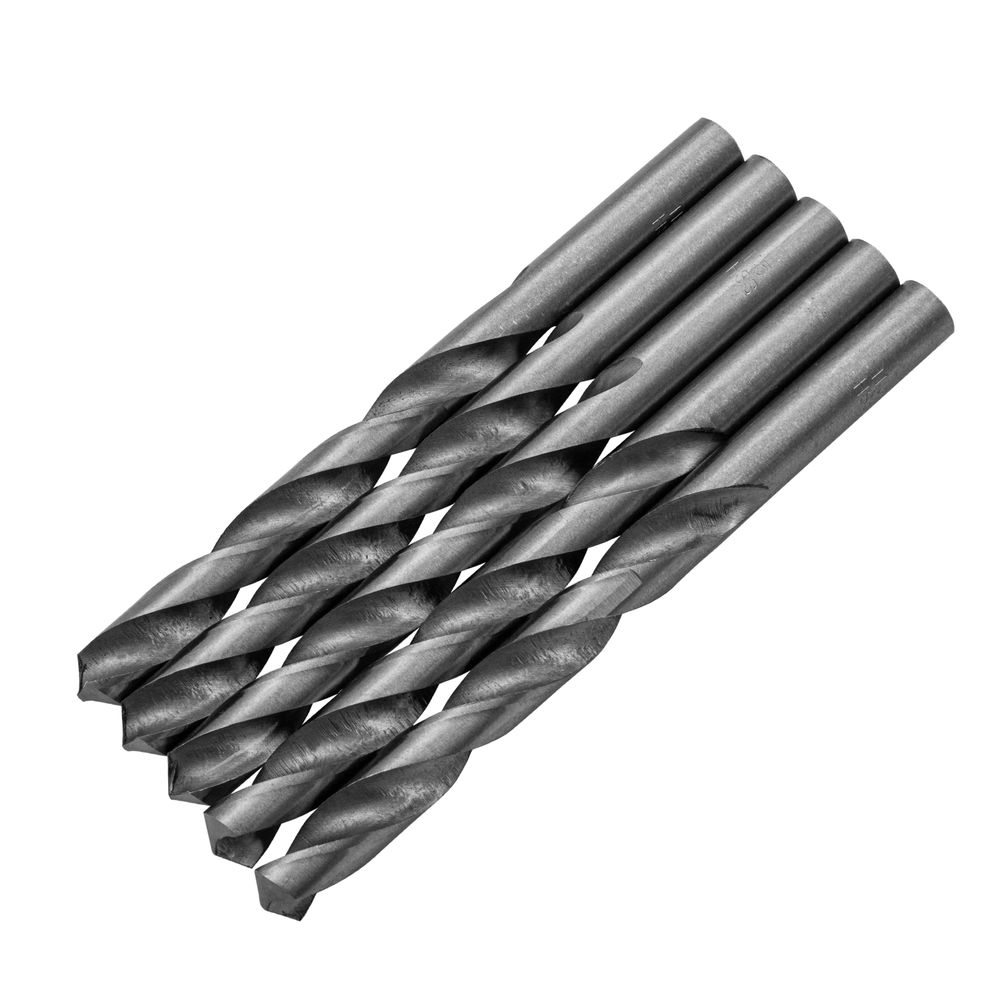 Сверло по металлу, 11.5 мм, полированное, HSS, 5 шт, цилиндрический хвостовик Matrix