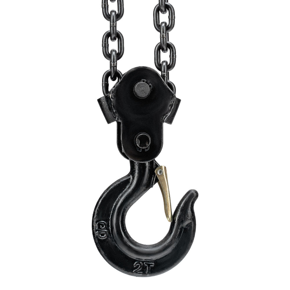 Таль цепная, 2 т, H подъема 2.5 м, расстояние между крюками 380 мм Matrix (519365)