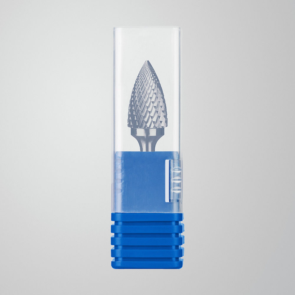 Борфреза твердосплавная 16?25 мм тип G парабола с острым углом хв-к 6 мм Профессионал ЗУБР 28806-16-25