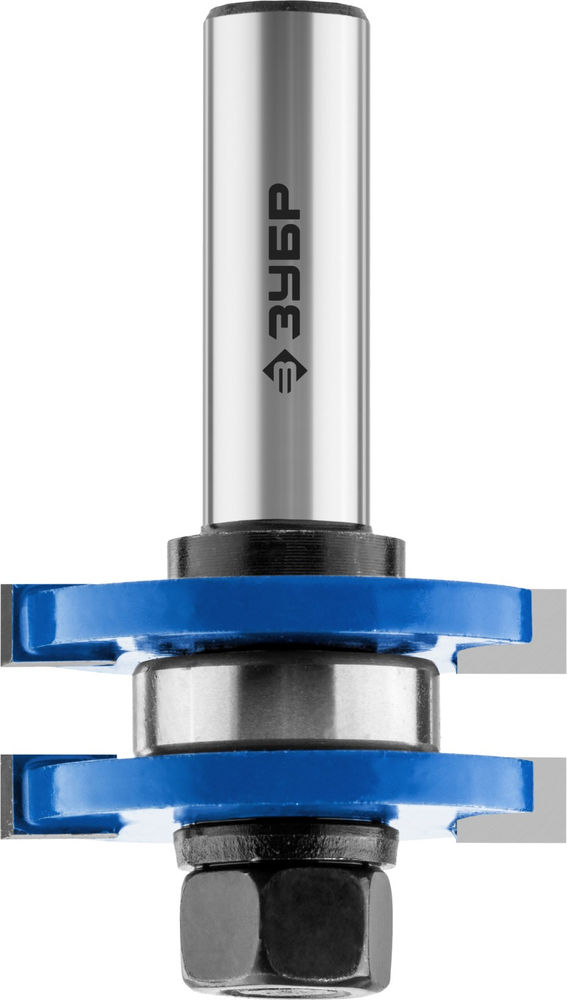 Фреза комбинированная пазо-шиповая 41?19 мм хвостовик 12 мм ЗУБР Профессионал 28732-41