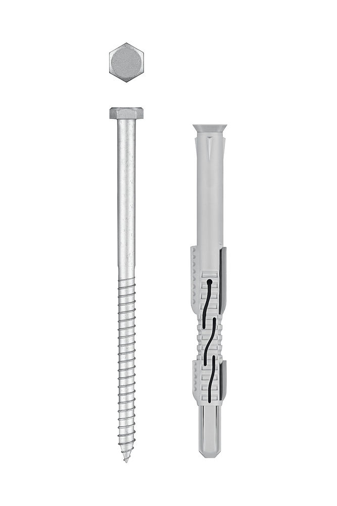Дюбель фасадный ФД-П 10 x 140 мм, нейлон/цинк, 50 шт ЗУБР 301475-140