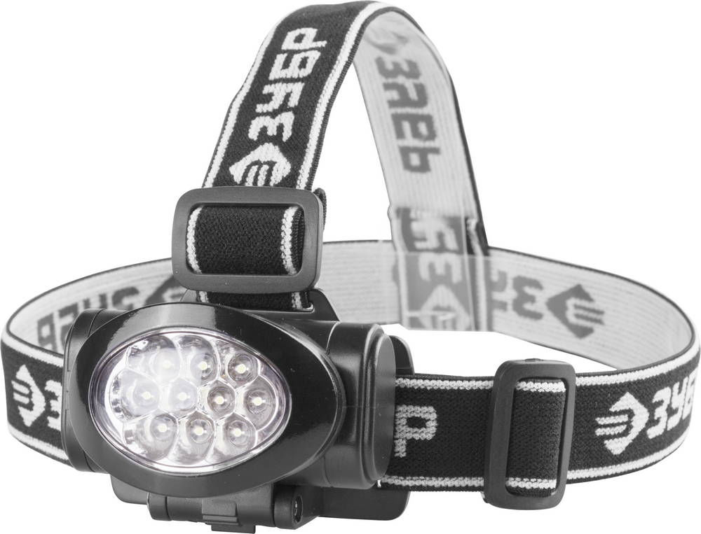 Фонарь налобный светодиодный МХ-100, 3 AAA, 100 Лм, 3 режима ЗУБР 56438