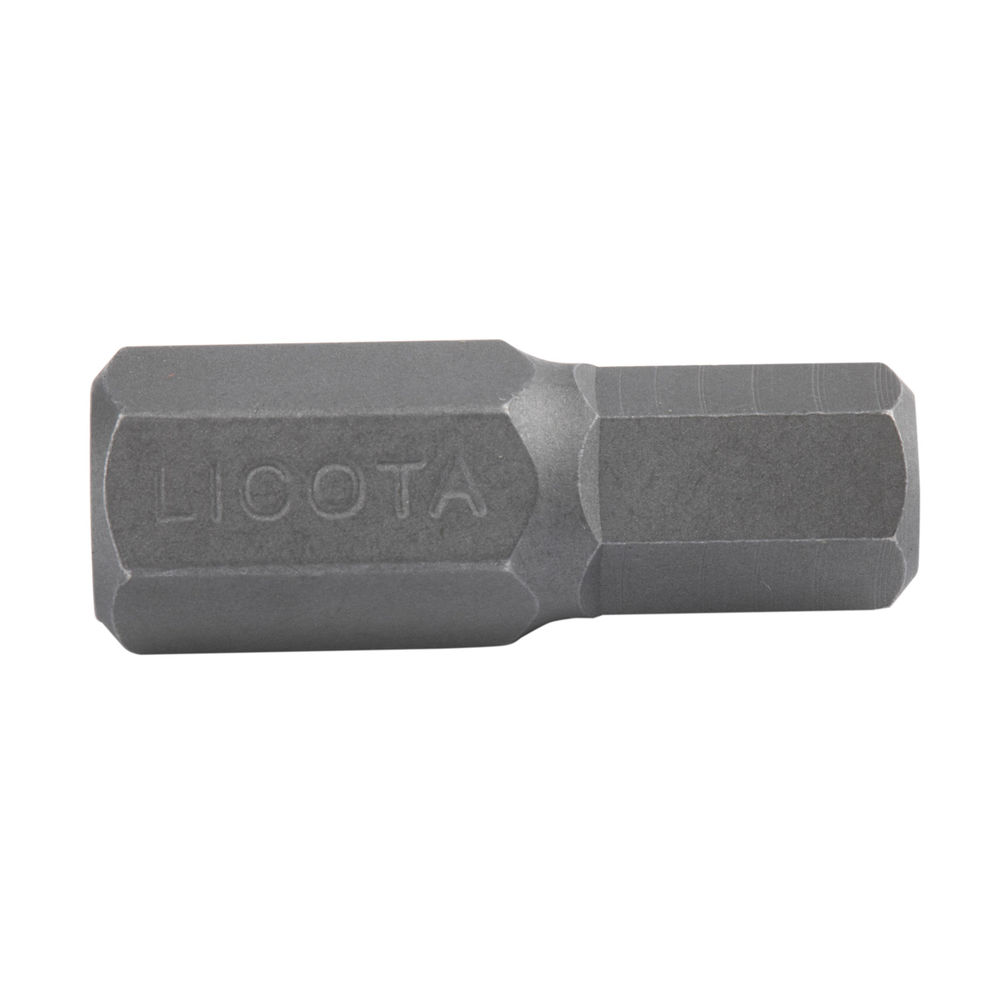 Бита, с шестигранным хвостовиком, 10 мм, H8, 30 мм, 1 шт, Licota, BHE33008
