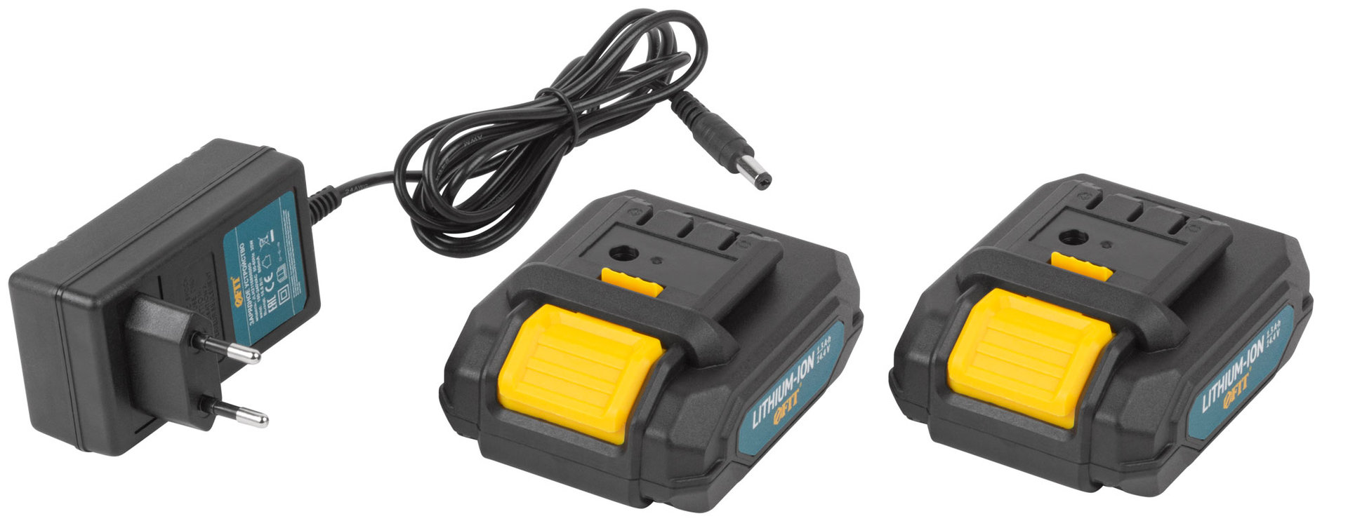 Дрель-Шуруповерт акк. 14,4 В; 0-450/1550 об/мин; 23 Нм; 2 (Li-Ion) 1,3 Ач; 1,5 ч.; рез. накл.; кейс (80198)