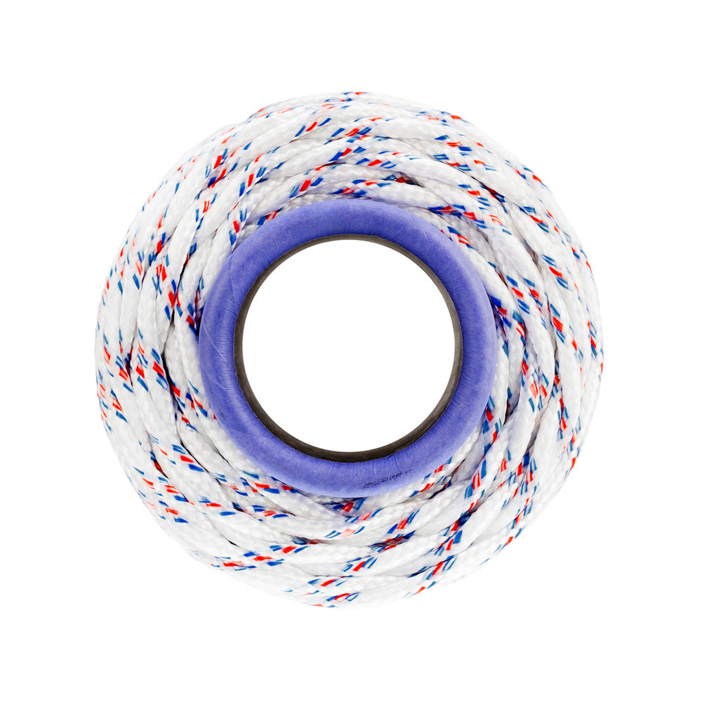 Фал плетеный полипропиленовый с сердечником, 6 мм, L100 м, 16-прядный, Сибртех (93965)