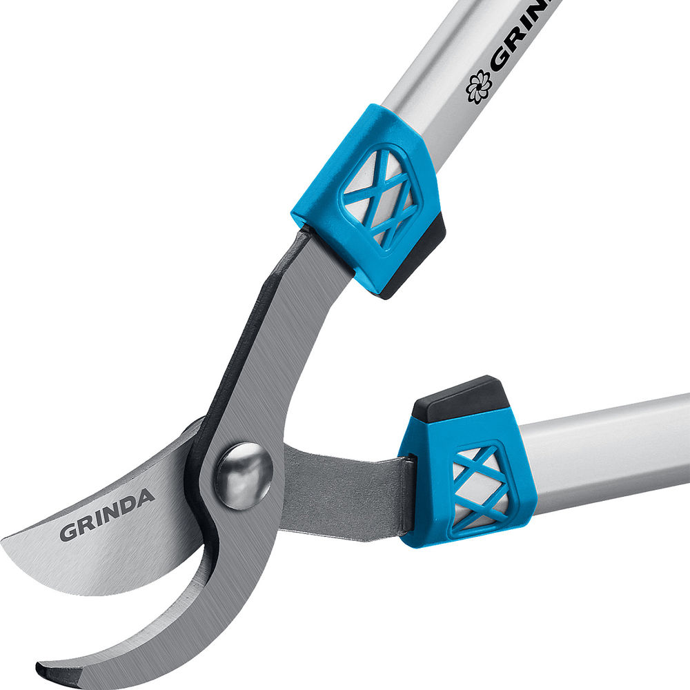 Плоскостной сучкорез F-650, 650 мм, высокоуглеродистая сталь, кованые лезвия, алюминиевые рукоятки, PROLine GRINDA 424511