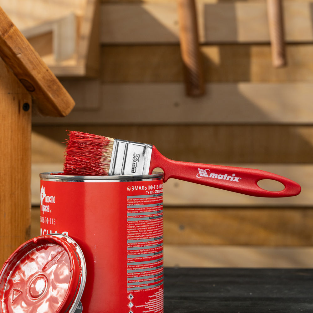 Кисть флейцевая Эмали Color Line 35 х 10 мм Matrix (83351)