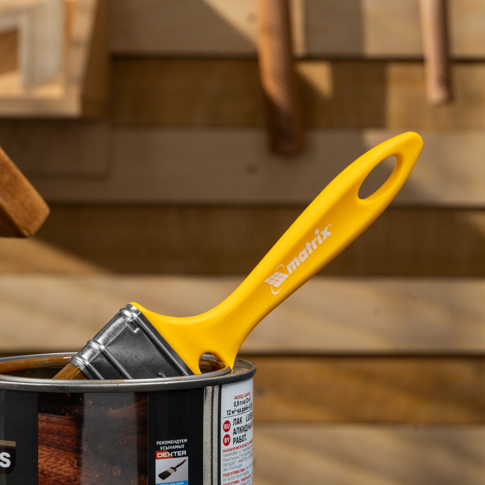 Кисть флейцевая Лаки Color Line 70 х 12 мм Matrix (83365)