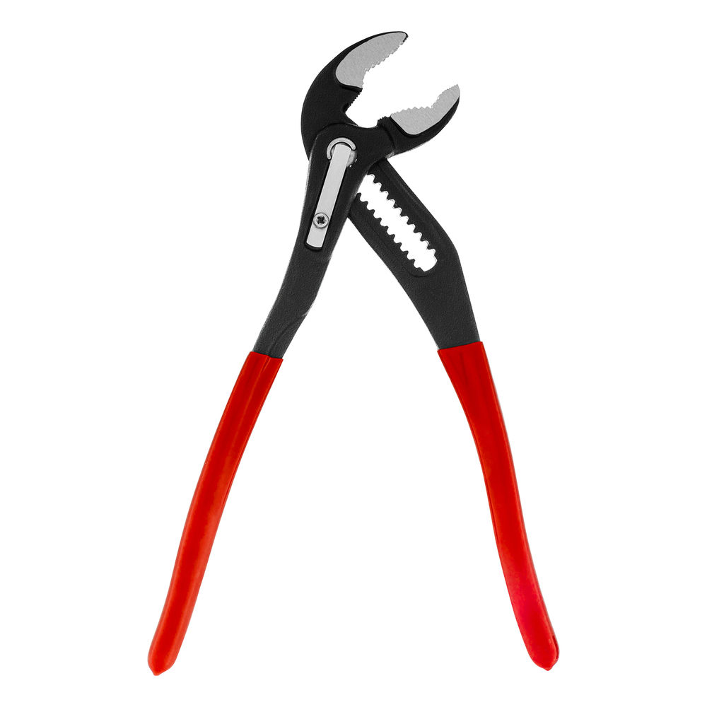 Клещи переставные 250 мм, кнопочный механизм, хром-ванадий, обливные рукоятки Matrix (17926)