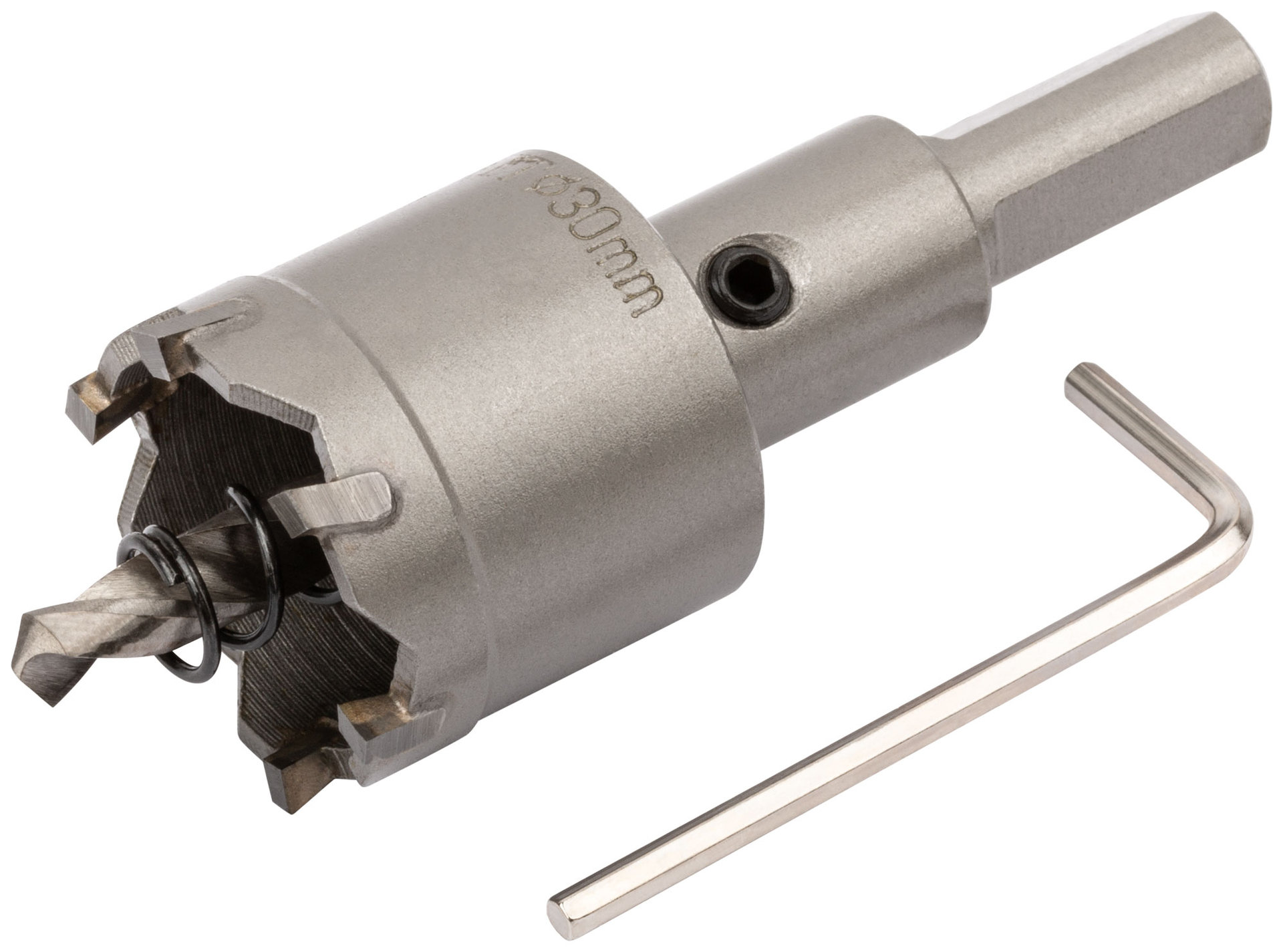 Коронка кольцевая с карбидными вставками Профи (для отверстий в нержавеющей стали) 30 мм (36830)