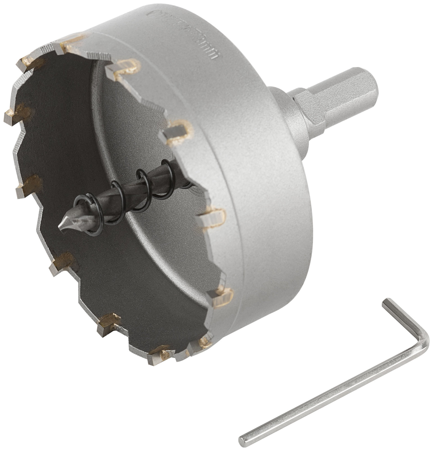 Коронка кольцевая с карбидными вставками Профи (для отверстий в нержавеющей стали) 73 мм (36856)