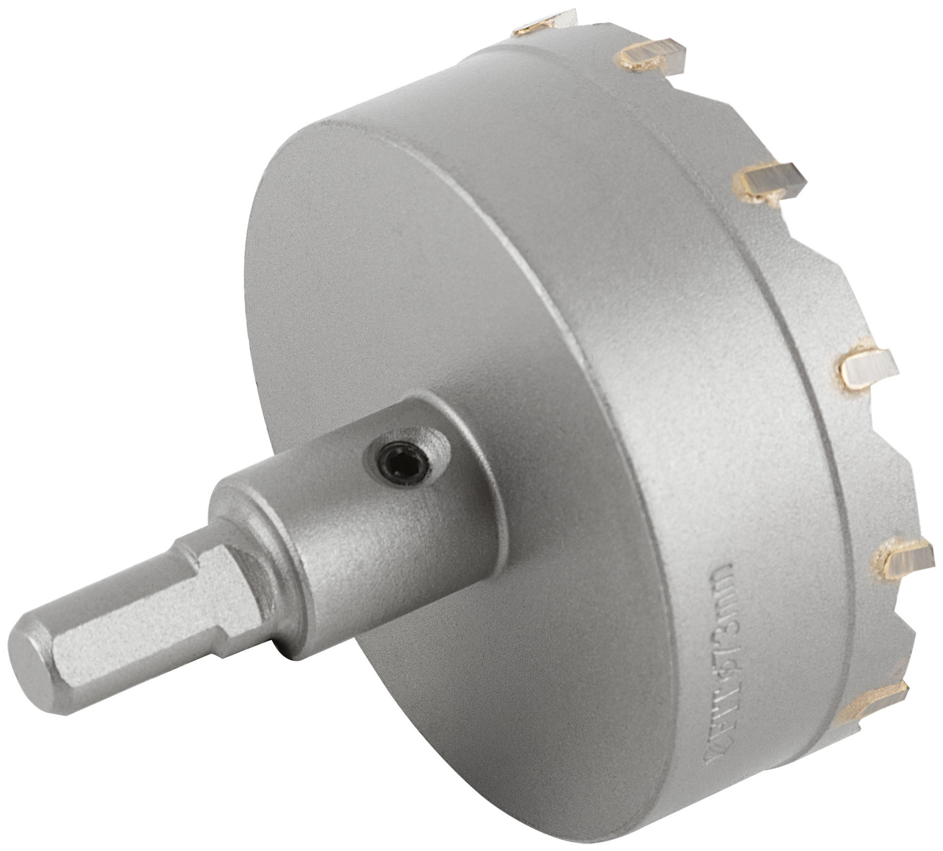 Коронка кольцевая с карбидными вставками Профи (для отверстий в нержавеющей стали) 73 мм (36856)