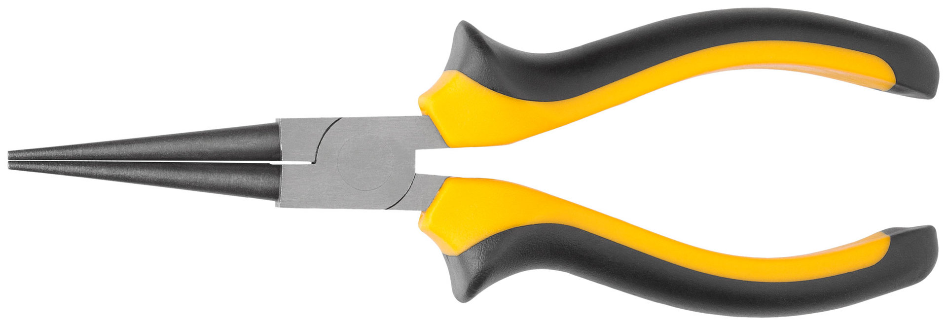 Круглогубцы Стайл, мягкие прорезиненные ручки, молибденовое покрытие 165 мм