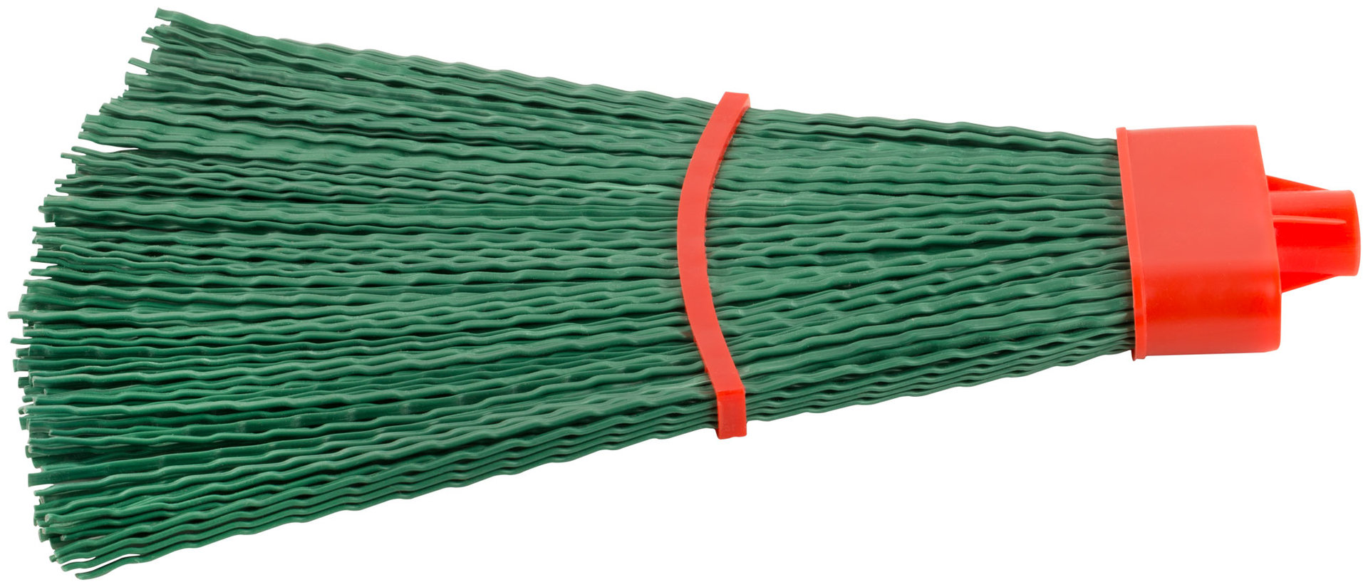 Метла пластиковая Люкс №9, веерная 260х380 мм (68069)