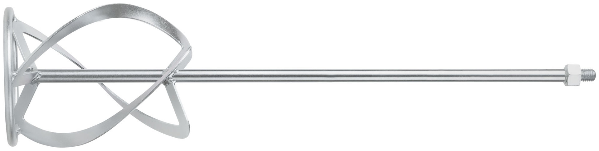 Миксер для легких строительных смесей усиленный Профи, хвостовик М14, 140х590 мм (04292)