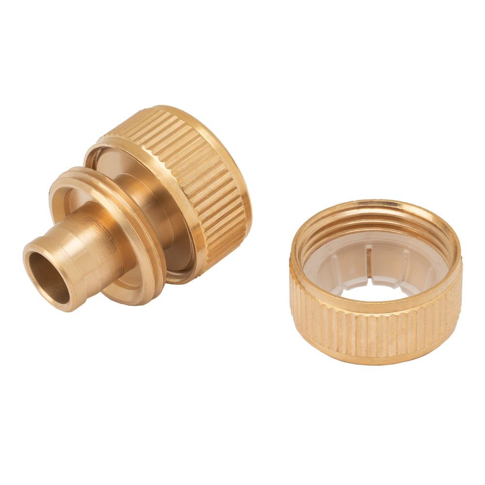 Муфта ремонтная для шланга, 1/2, латунная Palisad (66535)