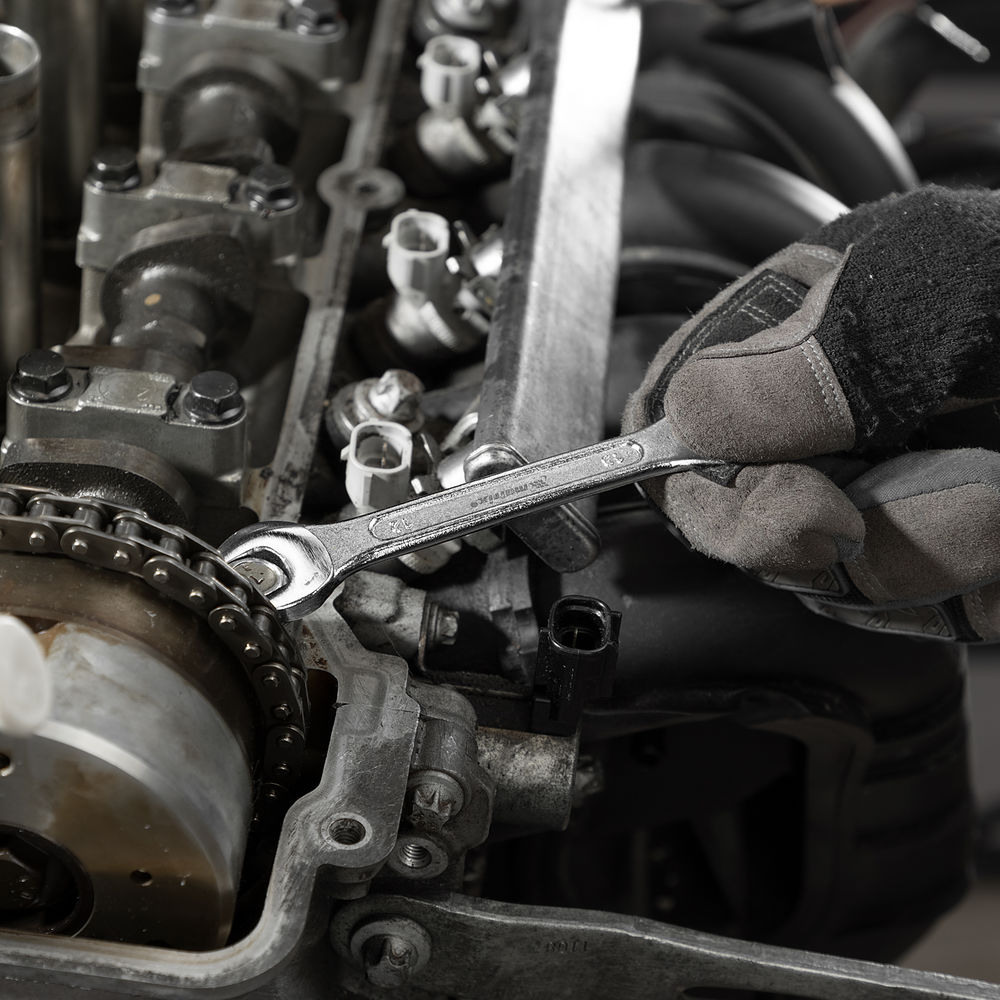 Набор ключей рожковых, 6 х 32 мм, 12 шт., CrV, хромированные Matrix (15278)