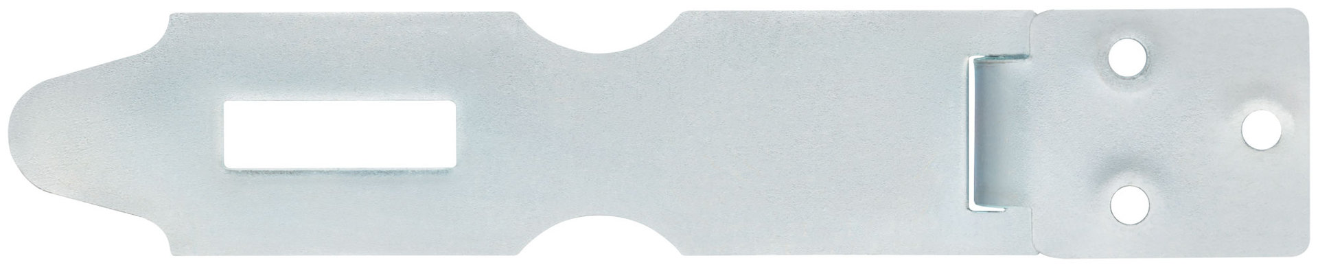 Накладка дверная НД1 125х30 мм, цинк (66652)