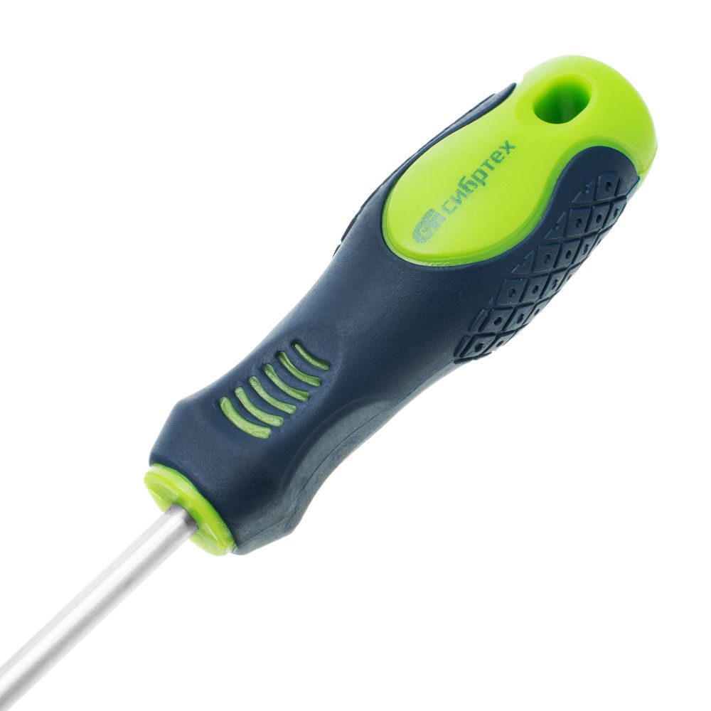 Отвертка, PH1 х 150 мм, CrV, двухкомпонентная рукоятка Сибртех