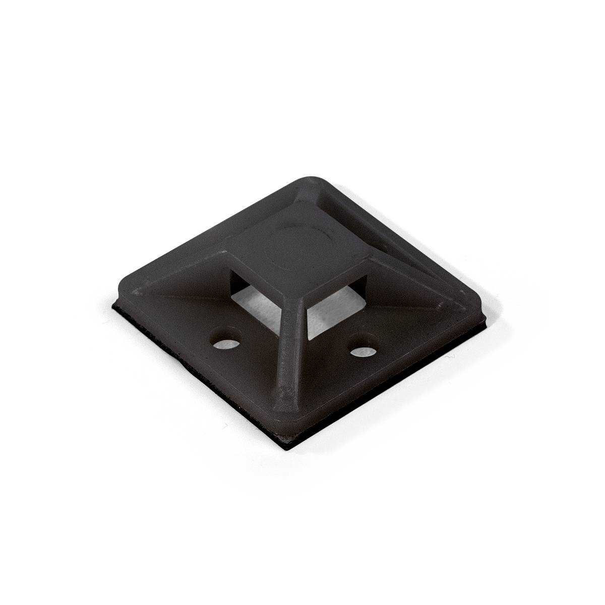 Площадка самоклеящаяся ПМС 25х25 (черн) (100шт) (Fortisflex) (63095)