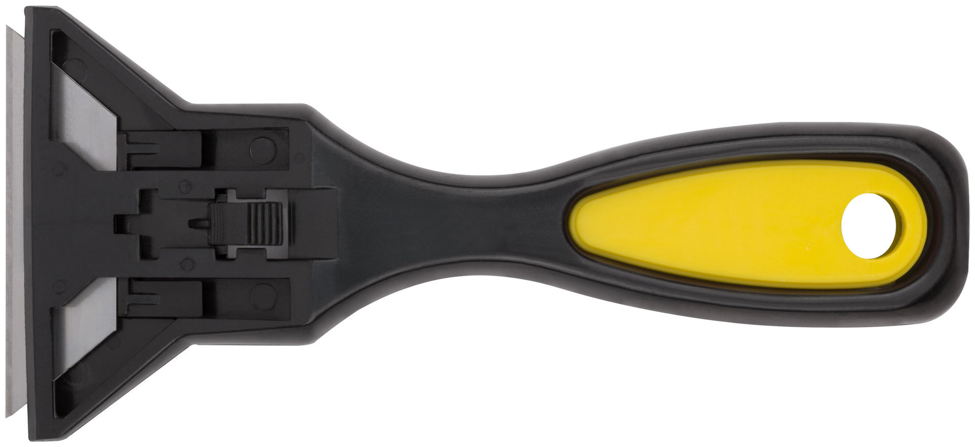 Скребок стекольный усиленный пластиковый, ширина лезвия 60 мм (10012)