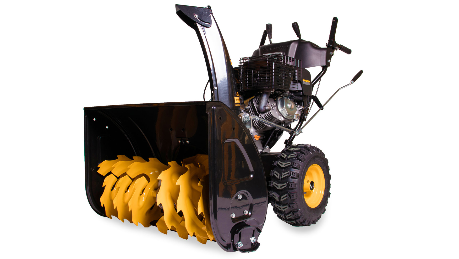 Снегоотбрасыватель CHAMPION ST1376E ( PRO, 13лс76см6F/2 колеса6,5л121,5кг эл.стартер,фара,обогрев ру (ST1376E)