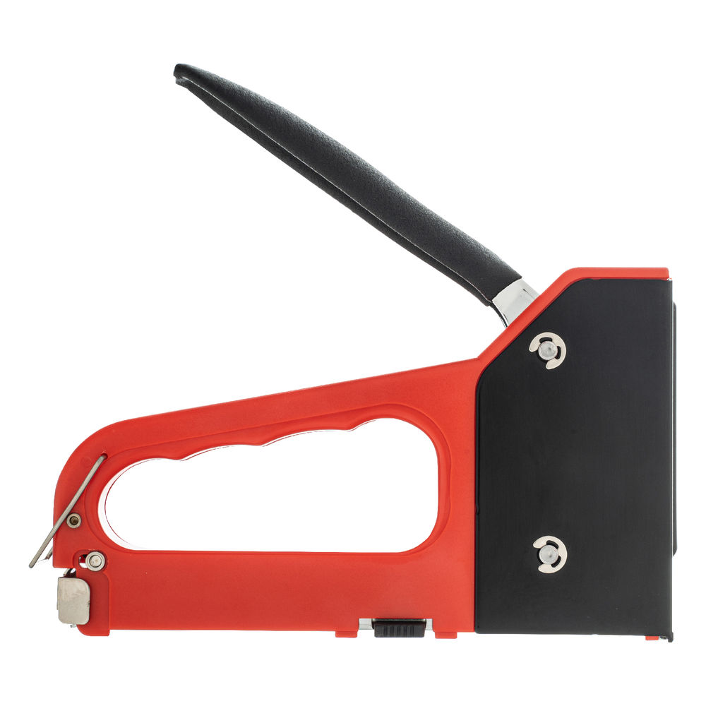 Степлер мебельный 4-функциональный пластиковый, тип скобы: 53, 28, 300, 500, 6-14 мм Matrix (40905)